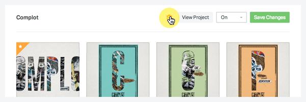 Delete project