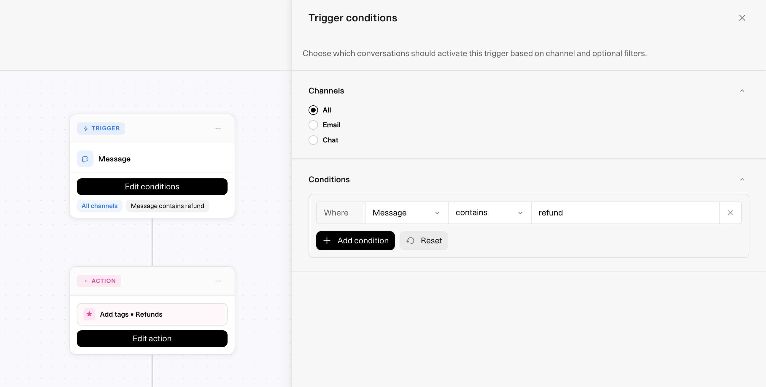 Workflow triggers